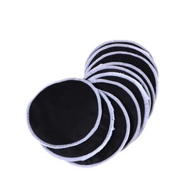 Baluue Bamboo Makeup Remover Pads Set 10 Pieces Reusable Cleansing Towels Gentle on Skin for Face Eye Makeup Removal