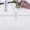 WSNANG Lacrosse Gift Lacrosse Pendent Necklace Lacrosse Jewelry Gift for