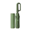 Carabiner 3-Fold Automatic Umbrella UV Block with Blackout Canopy