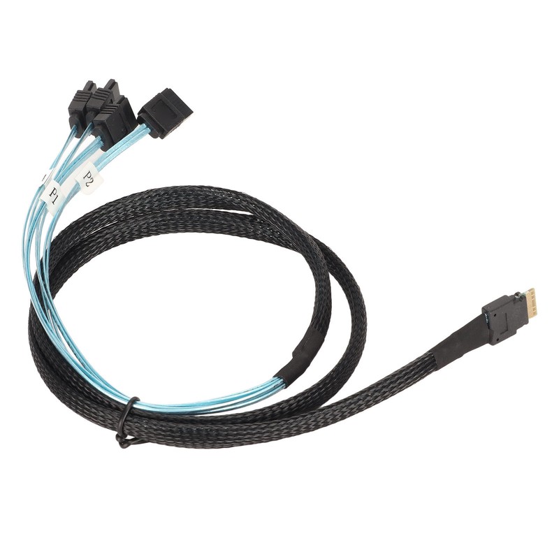 SAS Cable SFF‑8654‑4 SATA 7 Pin Array Disk Faster Transmission