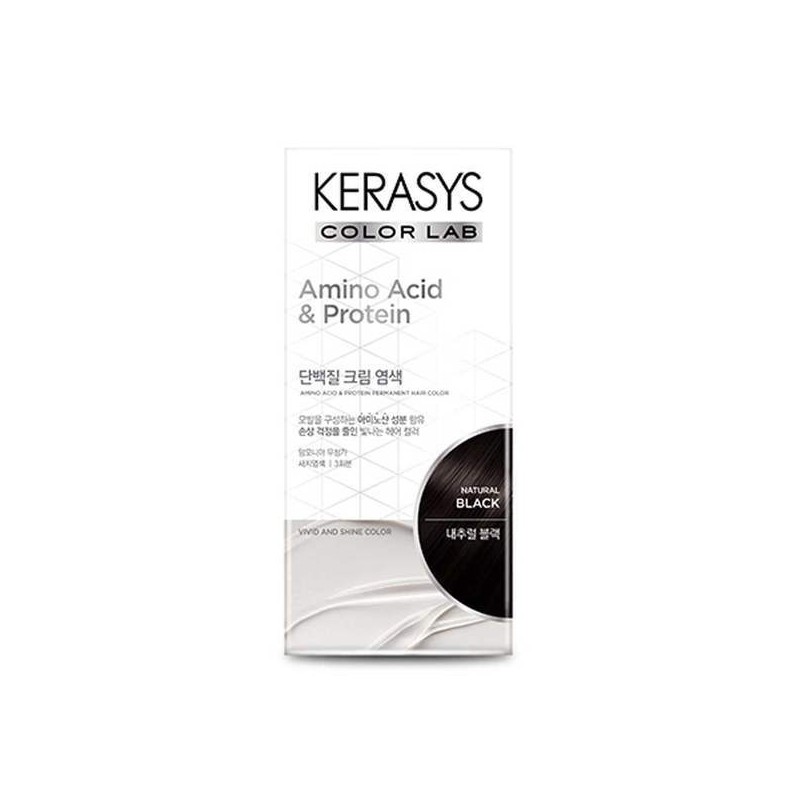 Kerasis 099JDB65 Protein Cream Hair Dye 120g Natural Black /