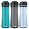 Contigo AUTOSPOUT Water Bottle 24 oz Leakproof Design Juniper/Sake/Glacier 3-Pack