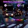 Light Up Dog Leash with Collar 2-in-1, 14 LED Modes