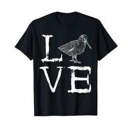 Woodcock Love Creepy Woodcock Bird Bogsucker Timberdoodle T-Shirt