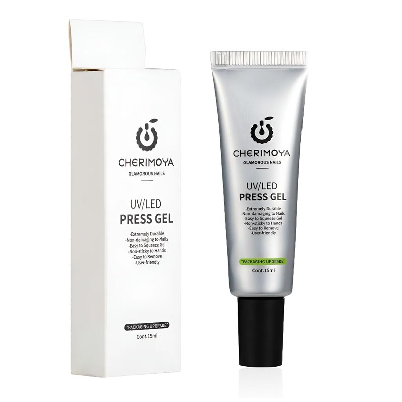 Cherimoya Pegamento para Uñas Soft Gel para Uñas Press On