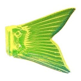 JACKALL Spare Tail Dows Swimmer for 180, Clear Yellow