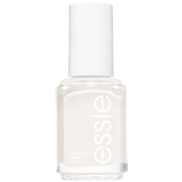 essie Salon-Quality Nail Polish, 8-Free Vegan, Ivory, Tuck It In