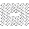 BEADNOVA Metal Rectangle Adjuster Triglides Slides Buckle, Roller Pin Buckles