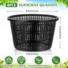 Weysat 8pcs Pond Plant Baskets Hydroponic Baskets 8.3 Inch Round