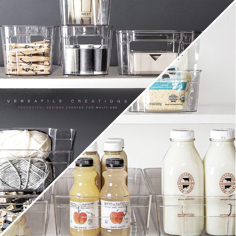 BINO | Stackable Storage Bins, Medium - 2 Pack THE