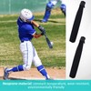 Sanwuta 2 Pcs Baseball Bat Sleeve Bat Warmer Softball Bat