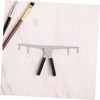 Healeved 2pcs Eyebrow Shaper Stencil Stainless Steel Ruler Precision Measurement