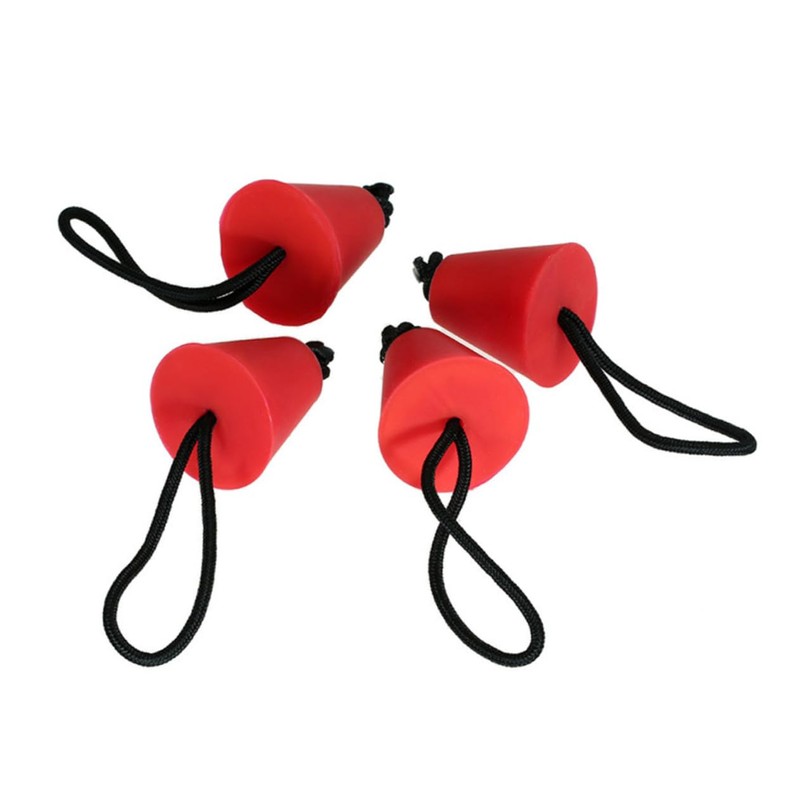 BESPORTBLE 4 Pcs Scupper Plug Kit for Canoe and Kayak