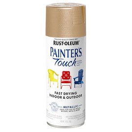 Rust-Oleum Painter's Touch General Purpose Spray Paint, 11 oz, Metallic Gold