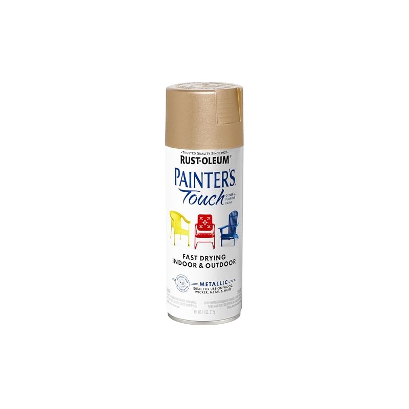 Rust-Oleum Painter's Touch General Purpose Spray Paint, 11 oz, Metallic
