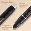DragonRanee Dual-Ended Eyeshadow Pencil 12 Colors Set Waterproof Matte Finish