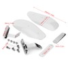 Strong Flexibility 10mm 0.4in Universal Motorcycle Handguard handlebar wind deflector