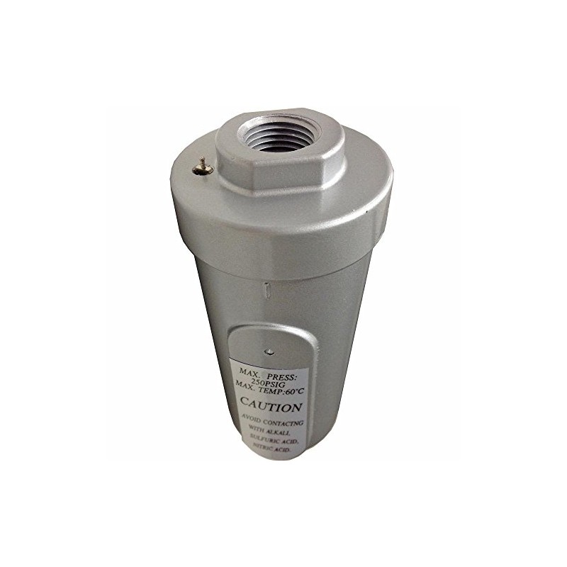 1/2" NPT Automatic Tank Drain, Auto Drainer, F.R.L Air Control