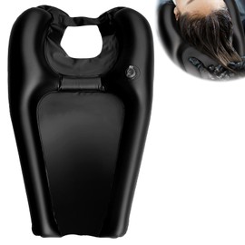 KIPTVO Portable Hair Washing Basin, Inflatable Hair Wash Basin, Inflatable Shampoo Basin, Hair Washing Aids for Disabled, Portable Shampoo Basin, for Handicapped Pregnant Women Kids Elderly