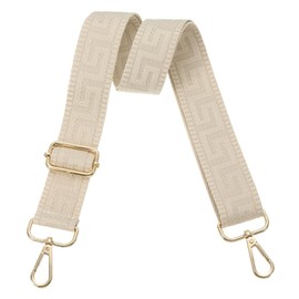 PATIKIL Purse Strap, Adjustable Crossbody Bag Straps Wide Shoulder Strap Universal Replacement Shoulder Bag Belt for Women's Handbags Canvas Satchels Bag Backpack, Khaki