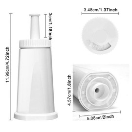 4 Pack Replacement Water Filters for Barista Touch Bes880, Pro Bes878, Oracle Touch Bes990, Oracle Bes980, Dual Boiler Bes920