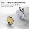 AXKAL Magnetic Stylish Golf Ball Markers with Hat Clip 1/2