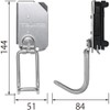 Tajima Saff Detachable System, Detachable Tool Holder, Heavy Duty Stainless