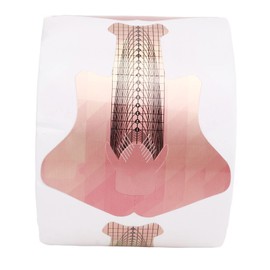 300 Piezas de Formas de Uñas de Papel Fuerte para Formas de Uñas Acrílicas para Formas de Uñas para Moldeador de Uñas de Gel Constructor Formas de Extensión de Uñas (forma de pez)