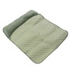 Dog Cooling Mat Breathable Portable Rattan Bed Pet Summer Sleeping
