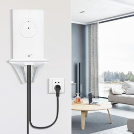 for StarLink Ethernet Adapter Mount, for StarLink Satellite Plastic Brackets Mounting Kit, with Screw Mounting Kit, Versatile Compatibility