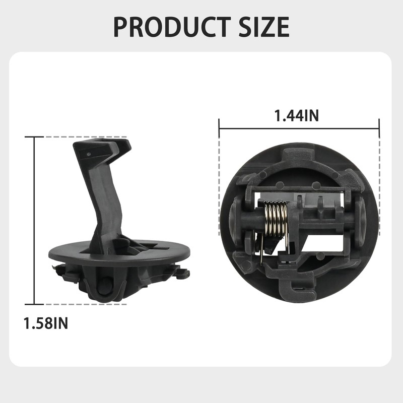 Delixike W11091027 W11044611 Lid Strike W11457841 Compatible with Whirlpool Washer,