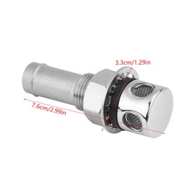 Tank Ventilation, Tank Venting, Tank Vent Valve, Fuel Tank Venting, Straight Bleed Valve of the Fuel Gas Tank of the Sea Ship, Stainless Steel, Gas Vent for Boats