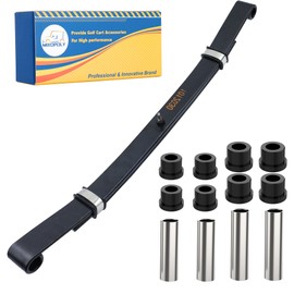 Mixopoly Golf Cart Front Leaf Spring Kit for Club Car Precedent 2004-2008 and Club Car DS 1981-2008, 2-Leaf Heavy Duty Leaf Spring, Replace OEM 103628801