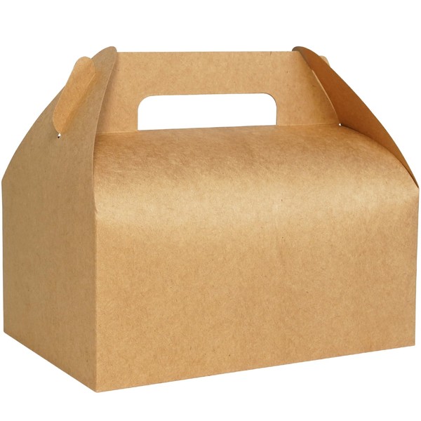 UnicoPak UnicoPak 30 Pcs 9x6x6 Large Gable Boxes Gift Boxes