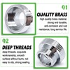 Faucet Adapter Aerator For Water Purifier,16mm Male x 1mm To