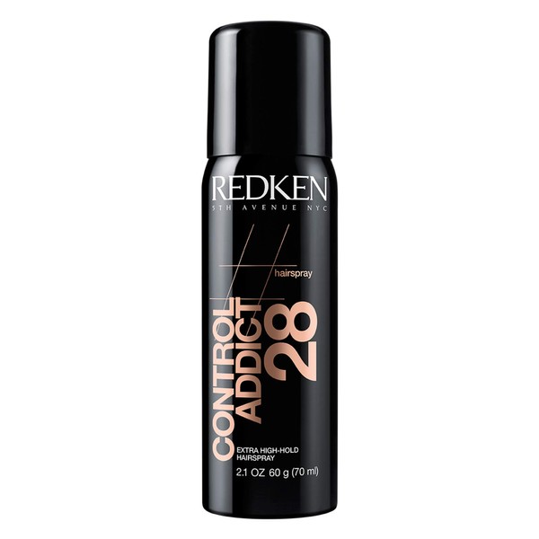 Redken Control Addict 28 Extra High-Hold Hairspray | For All Hair Types | Provides Long-Lasting Anti-Frizz Protection
