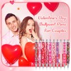 Supervitae 30 Pcs Valentine's Day Ballpoint Pens Pink Red Love
