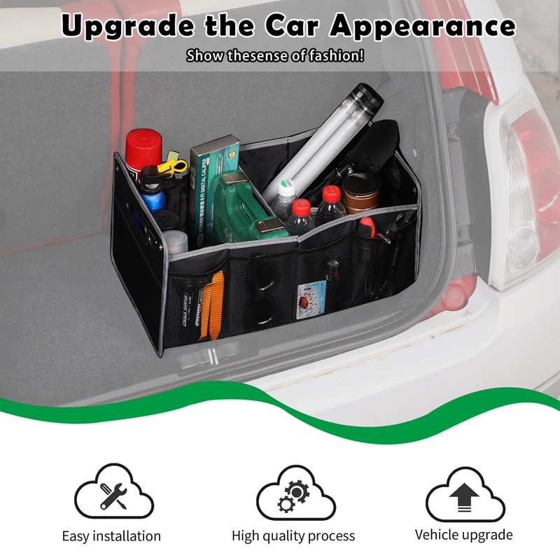 HAPPYHORSE Car Console Storage Box Organizer Tray Compatible with Fiat