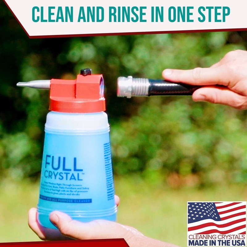 Unbranded Full Crystal Refill Kit Two 4 Oz. Crystal Powder