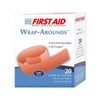 Wrap-Arounds Flexible Fabric Bandages, 3/4" X 4 11/16", Box of