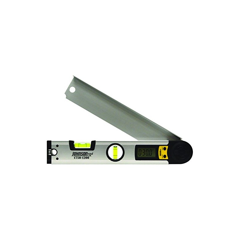 Johnson Level & Tool 1750-1200 Digital Angle Locator, 12", Silver,
