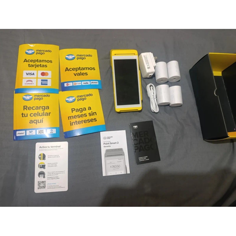 Terminal Point Smart 2 con Internet Gratis, Pago con Tarjetas