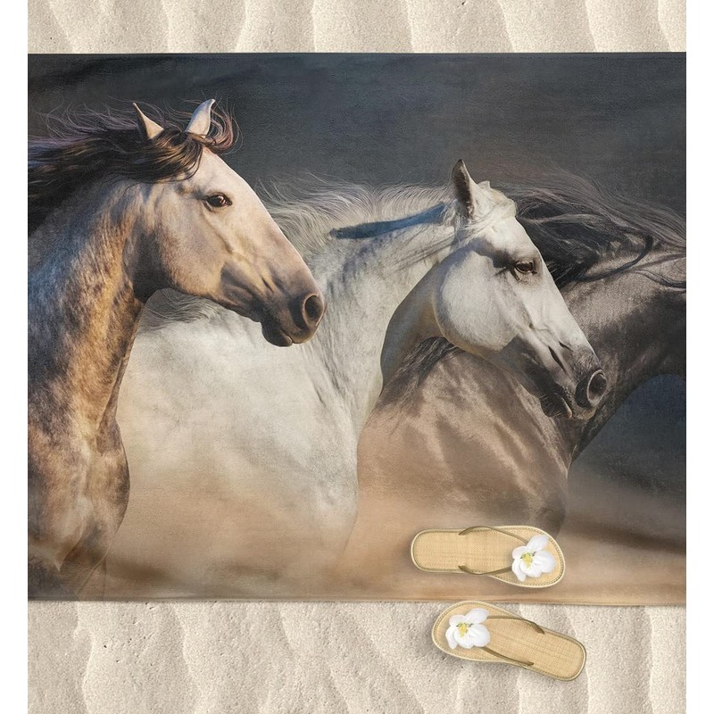 Tex family Terry Towel I Three Horses Large 90 x