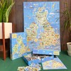 Jigsaw Puzzles For Adults 1000 Piece Map Of Britain And