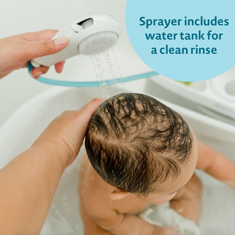 The First Years Rain Shower Baby Bathtub Set - Includes