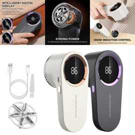 Electric Clothes Lint Pill Fluff Remover Rechargeable Fabric Sweater Fuzz Shaver
