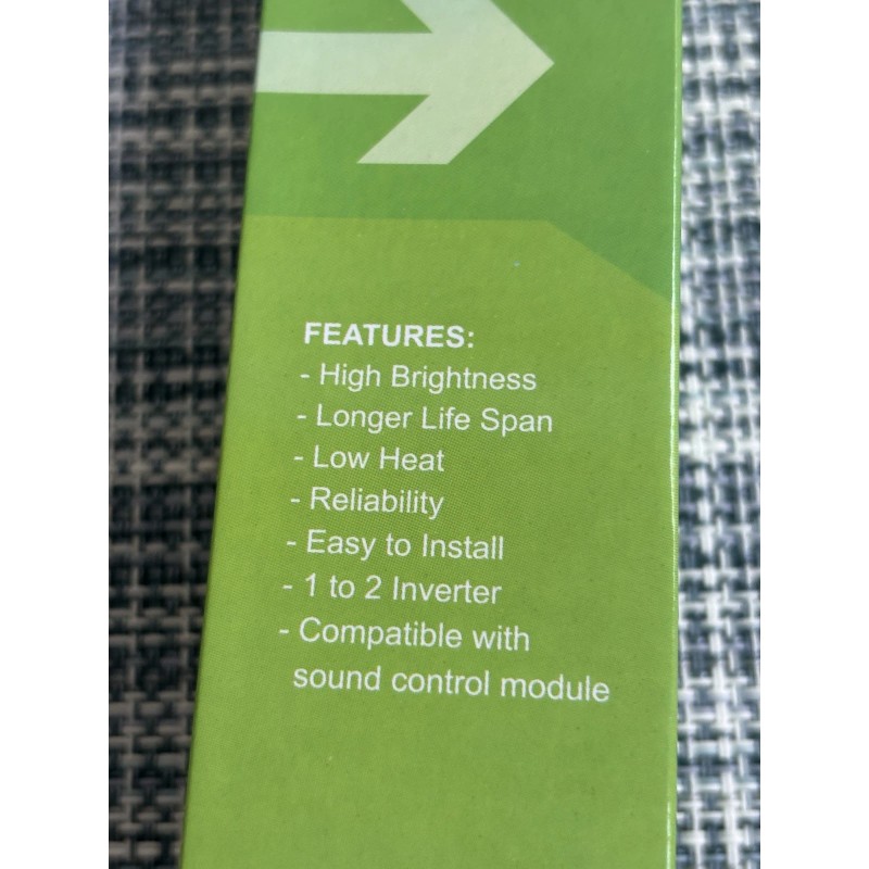 Logisys Single 8” Inch Cold Cathode Fluorescent Lamp (UV)