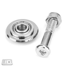 Tile Cutter Wheel 30000 M LNSYSNS 22 × 6 × 6 mm Cutting Wheel Replacement Wheel with Wheel Rod Metal Alloy Ceramic Tile Cutter for Cutting Tiles, Glass, Tiles