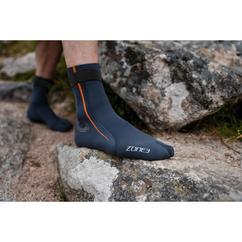 ZONE3 Active-Flex Neoprene Swim Socks Offer Protection/Thermal Insulation For Your