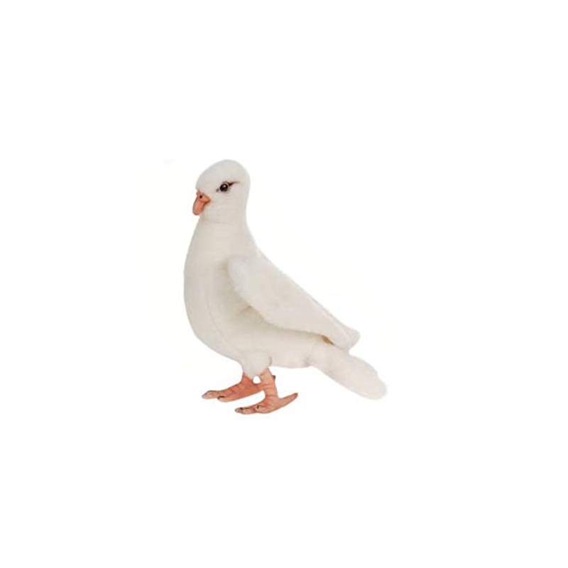 Hansa Dove Plush, White
